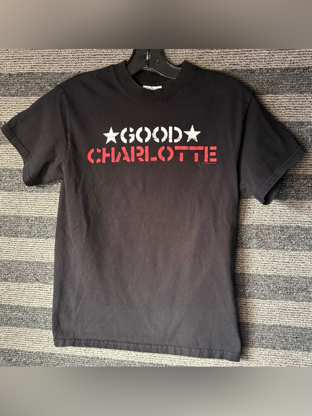 Vintage 2000 Good Charlotte Black Band T-Shirt Men’s XS EUC